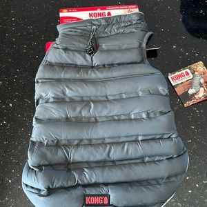Small Kong dog puffer jacket